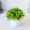 Artificial Bonsai Plant Small Potted Green Tree Decor For Home And Office 9
