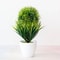 Artificial Bonsai Plant Small Potted Green Tree Decor For Home And Office 10