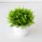 Artificial Bonsai Plant Small Potted Green Tree Decor For Home And Office 7