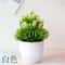 Artificial Bonsai Plant Small Potted Green Tree Decor For Home And Office 20