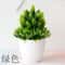 Artificial Bonsai Plant Small Potted Green Tree Decor For Home And Office 21