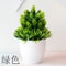 Artificial Bonsai Plant Small Potted Green Tree Decor For Home And Office 21