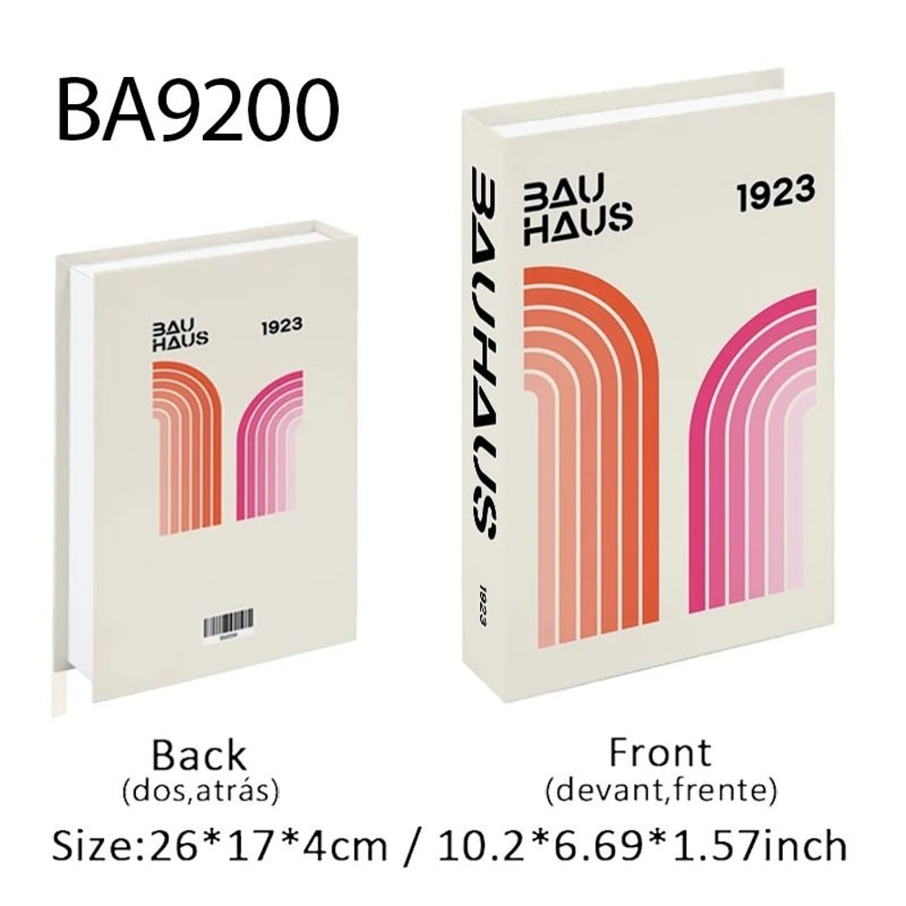 Decorative Fake Book Storage Box Luxury Coffee Table Book Home Decor 17