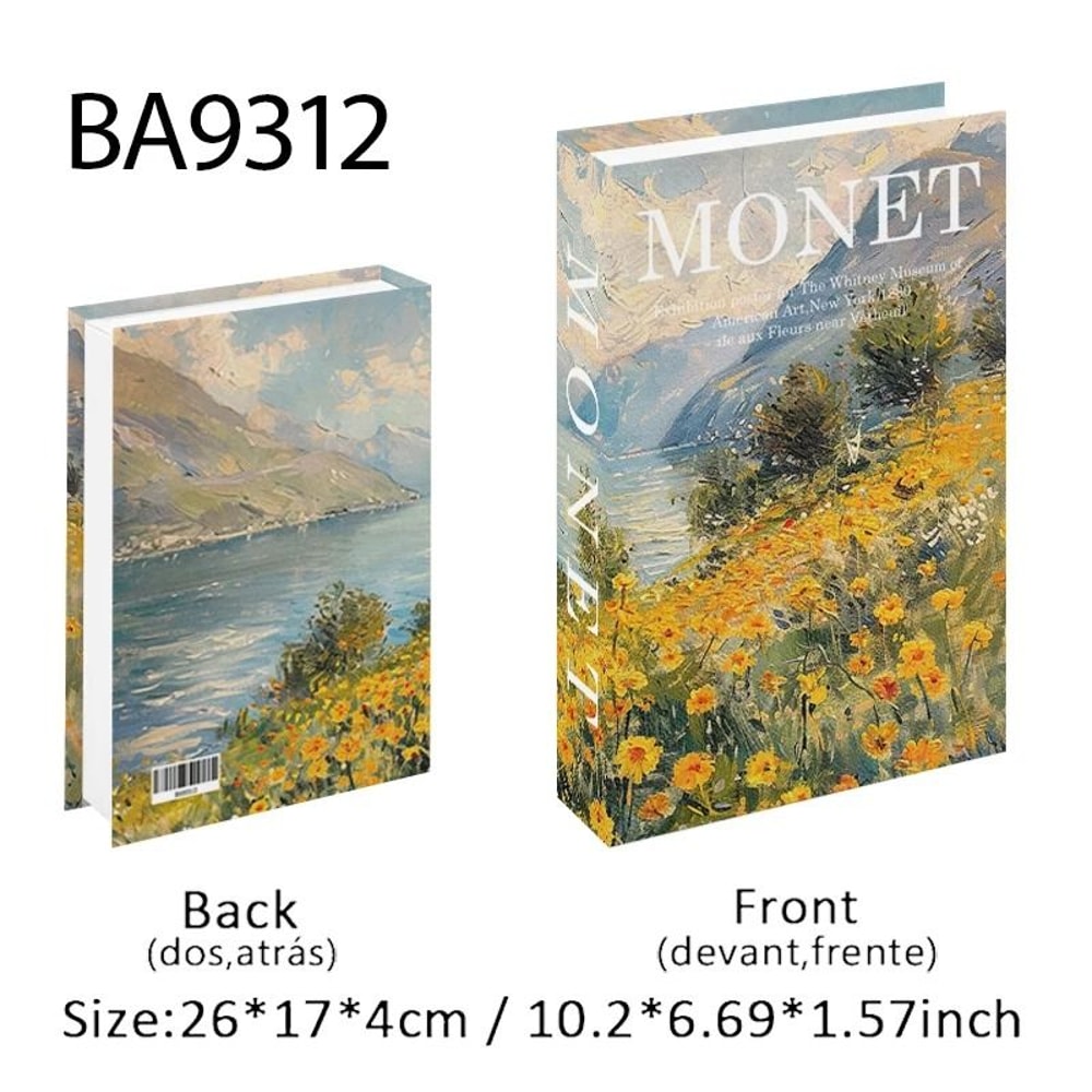 Decorative Fake Book Storage Box Luxury Coffee Table Book Home Decor 20