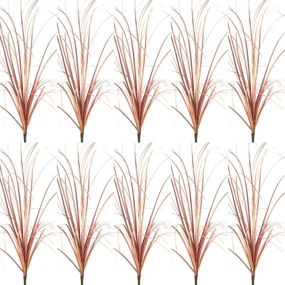 Artificial Grass Bush Mini Green Plants Fake Landscape Decor For Home And Crafts 15