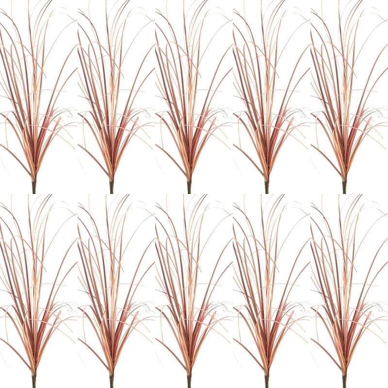 Artificial Grass Bush Mini Green Plants Fake Landscape Decor For Home And Crafts 15