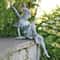 Flute Playing Fairy Garden Statue Angel Resin Outdoor Decor Sculpture 7