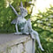 Flute Playing Fairy Garden Statue Angel Resin Outdoor Decor Sculpture 7