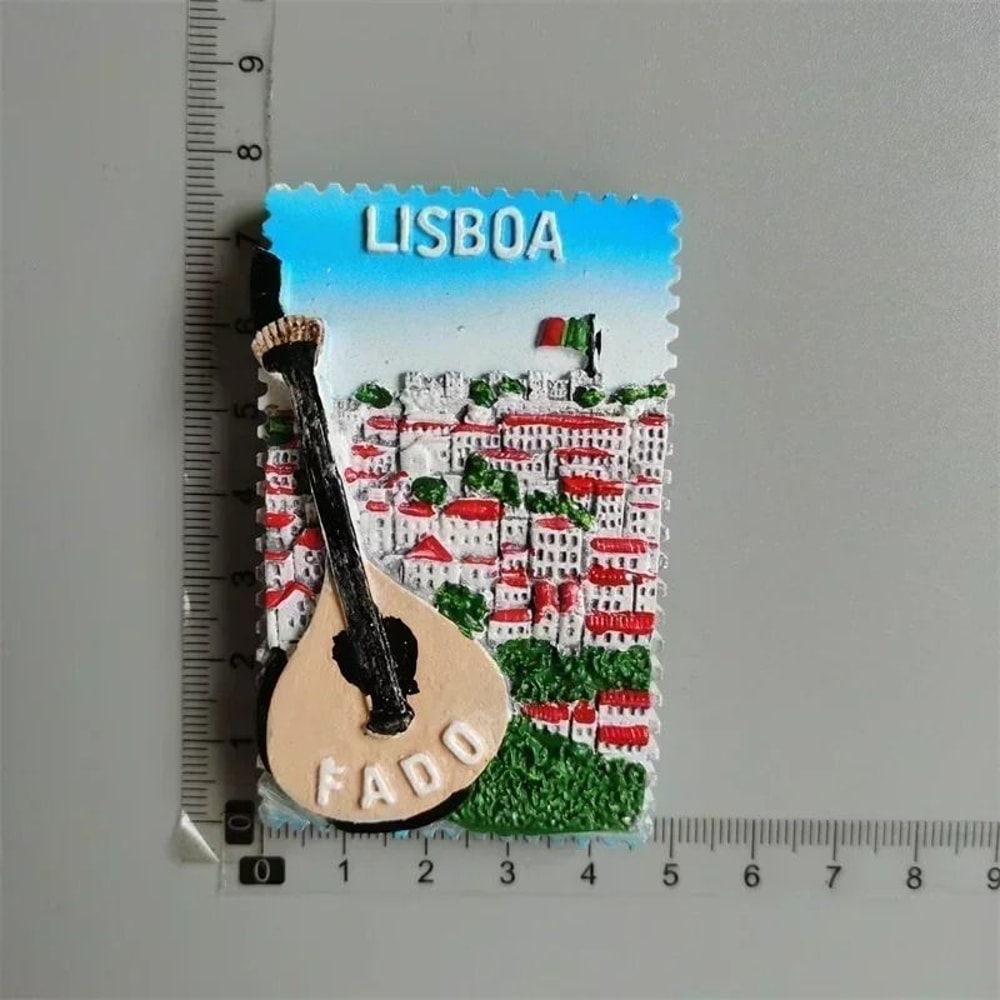 Portugal Souvenir Fridge Magnet Resin Travel Collectible Home Decor 19