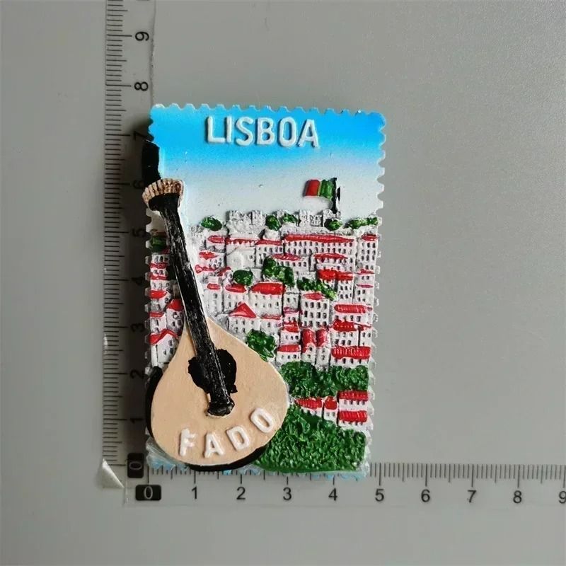 Portugal Souvenir Fridge Magnet Resin Travel Collectible Home Decor 19