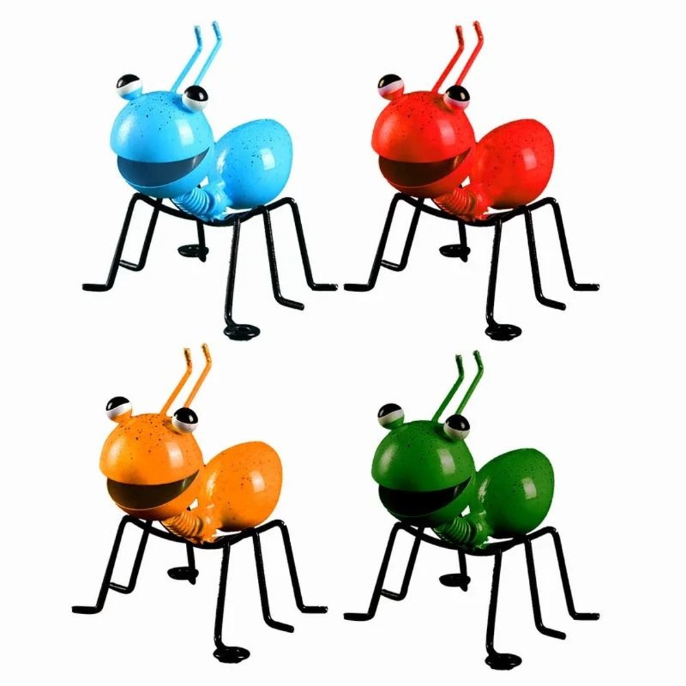 Metal Ant Wall Art Sculpture Outdoor Garden And Home Decor 5