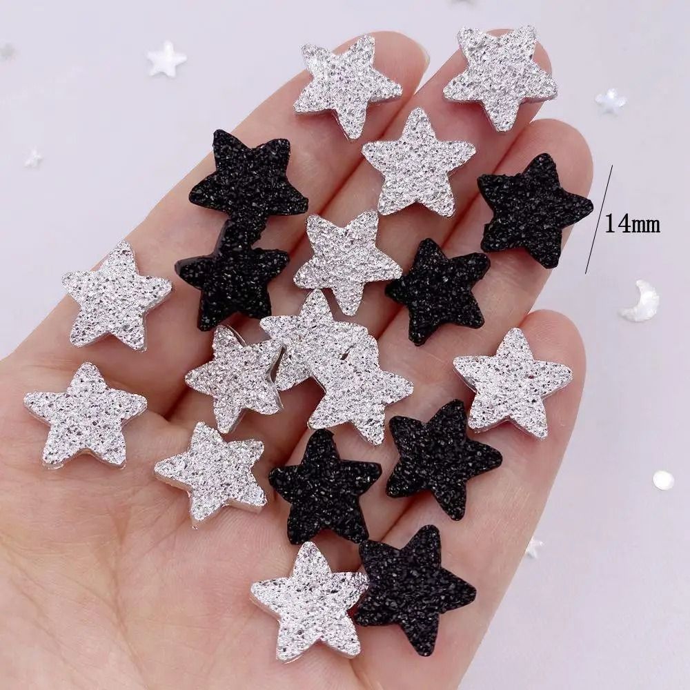 Crystal Star Flatback Rhinestone Embellishments DIY Craft Decor Set 8