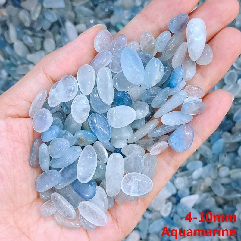 Natural Crystal Gravel Quartz Chips Decorative Stones For Aquarium And Home Decor 3