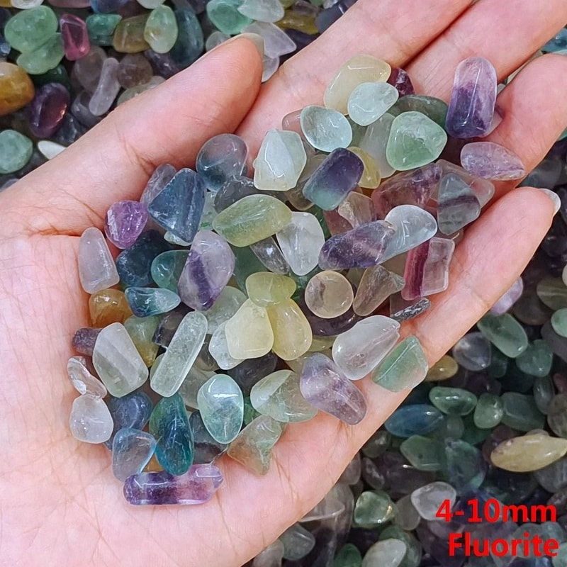 Natural Crystal Gravel Quartz Chips Decorative Stones For Aquarium And Home Decor 8