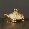 Gold Money Turtle Figurine Ceramic Feng Shui Desk Decor For Wealth And Luck 2