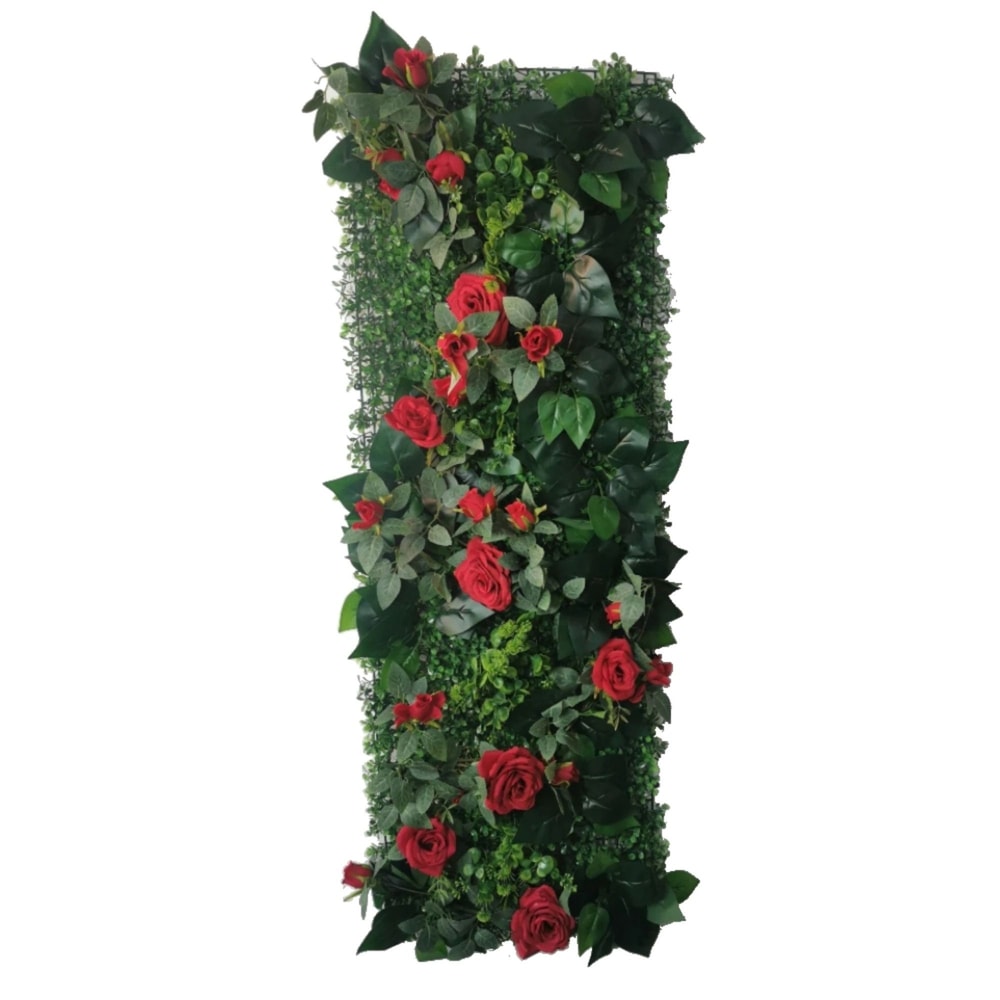 Artificial Green Wall Panel Fake Grass Moss Decor For Indoor Outdoor Spaces 0