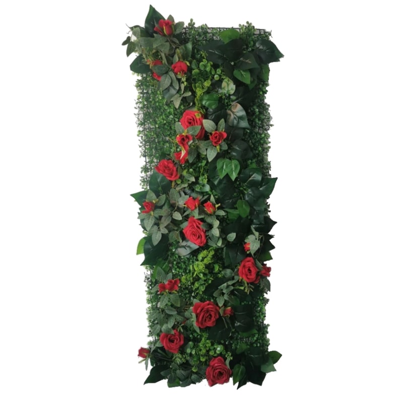 Artificial Green Wall Panel Fake Grass Moss Decor For Indoor Outdoor Spaces 0