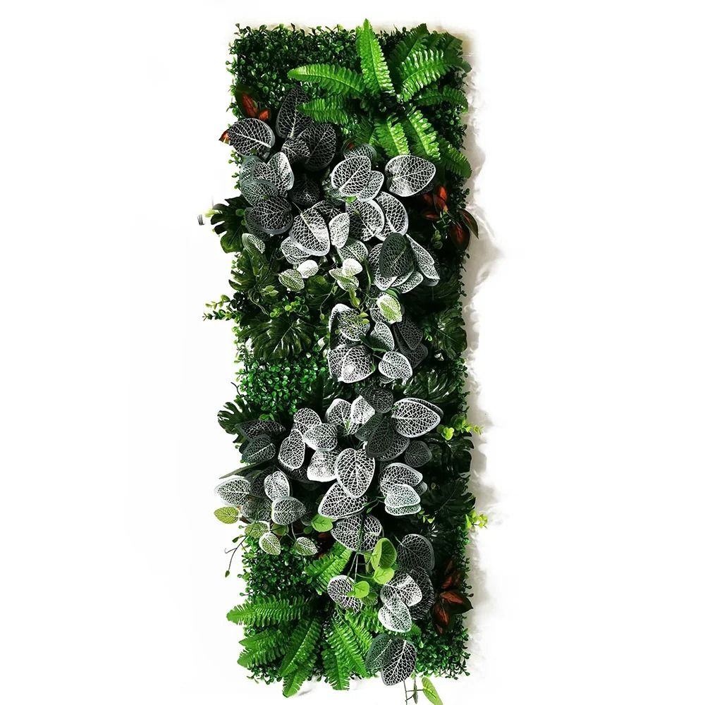 Artificial Green Wall Panel Fake Grass Moss Decor For Indoor Outdoor Spaces 8