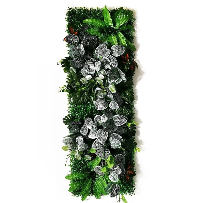 Artificial Green Wall Panel Fake Grass Moss Decor For Indoor Outdoor Spaces 8