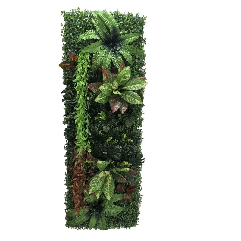 Artificial Green Wall Panel Fake Grass Moss Decor For Indoor Outdoor Spaces 13