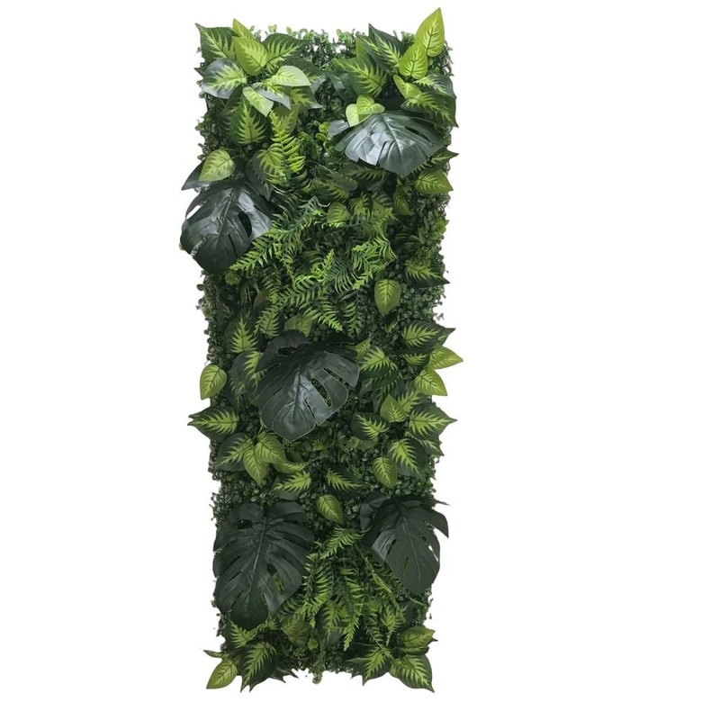 Artificial Green Wall Panel Fake Grass Moss Decor For Indoor Outdoor Spaces 17