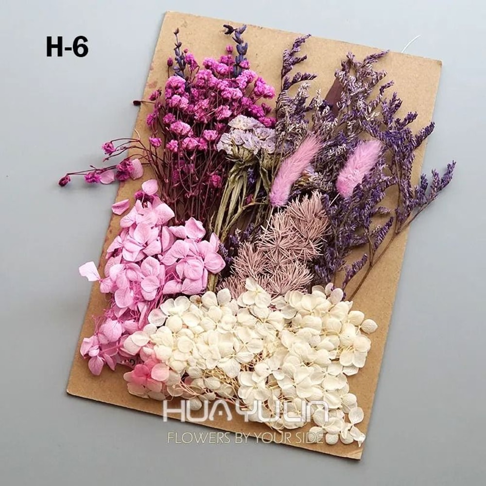 Preserved Hydrangea Dried Flowers Set For Resin Crafts Candle Making And DIY Decor 22