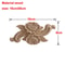 Carved Wooden Rose Applique Decorative Furniture Trim Accent 4