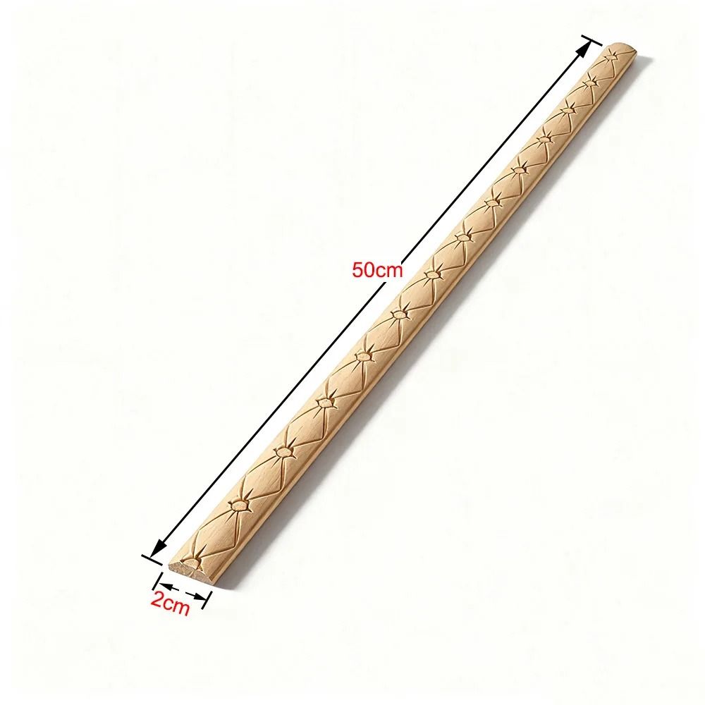 Carved Wooden Corner Applique Decorative Furniture Trim Accent 9
