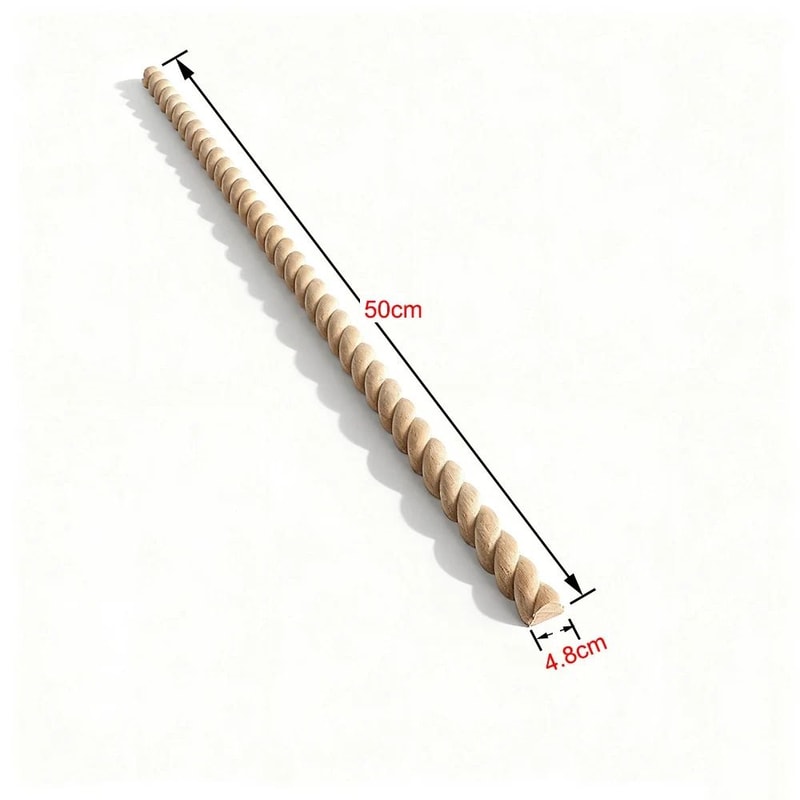 Carved Wooden Corner Applique Decorative Furniture Trim Accent 28