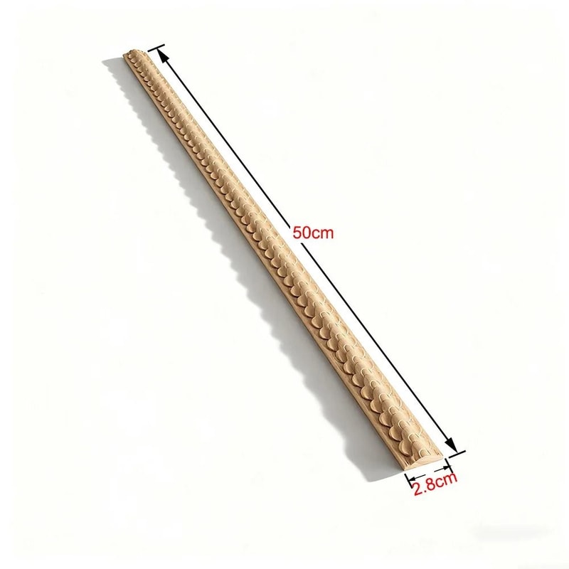 Carved Wooden Corner Applique Decorative Furniture Trim Accent 16