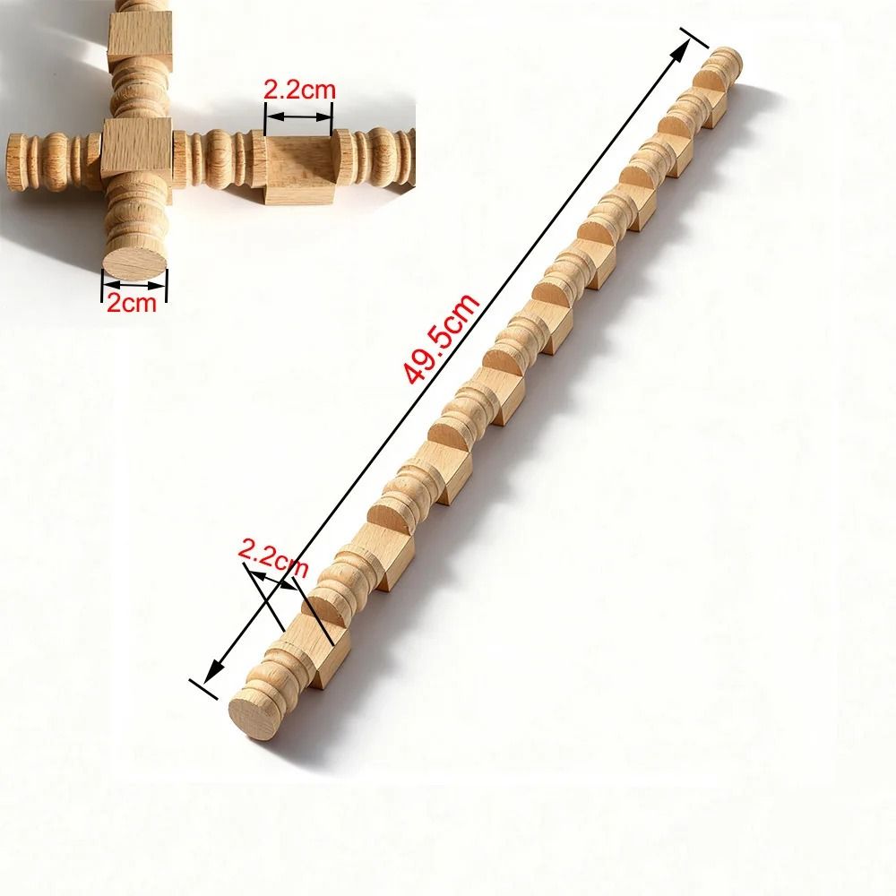 Carved Wooden Corner Applique Decorative Furniture Trim Accent 18