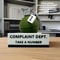 Funny Complaint Department Desk Sign Prank Office Decor 7