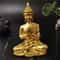 Meditation Buddha Statue Bronze Finish Feng Shui Home Decor 2