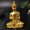 Meditation Buddha Statue Bronze Finish Feng Shui Home Decor 2