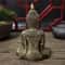 Meditation Buddha Statue Bronze Finish Feng Shui Home Decor 10