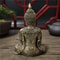 Meditation Buddha Statue Bronze Finish Feng Shui Home Decor 10