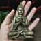 Meditation Buddha Statue Bronze Finish Feng Shui Home Decor 8