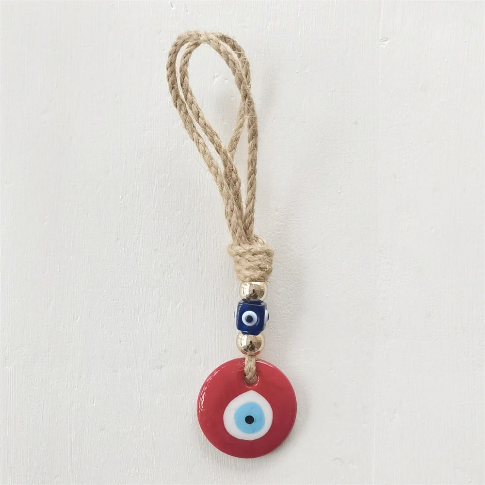 Handcrafted Evil Eye Wall Hanging Glass Protection Charm 1