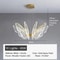 Butterfly Acrylic Chandelier Modern Minimalist LED Hanging Light 5