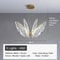 Butterfly Acrylic Chandelier Modern Minimalist LED Hanging Light 4