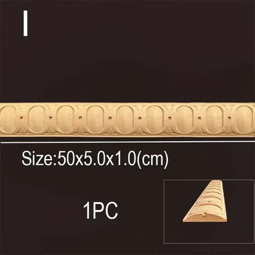 Vintage Wood Trim Molding Decorative Miniature Furniture Applique