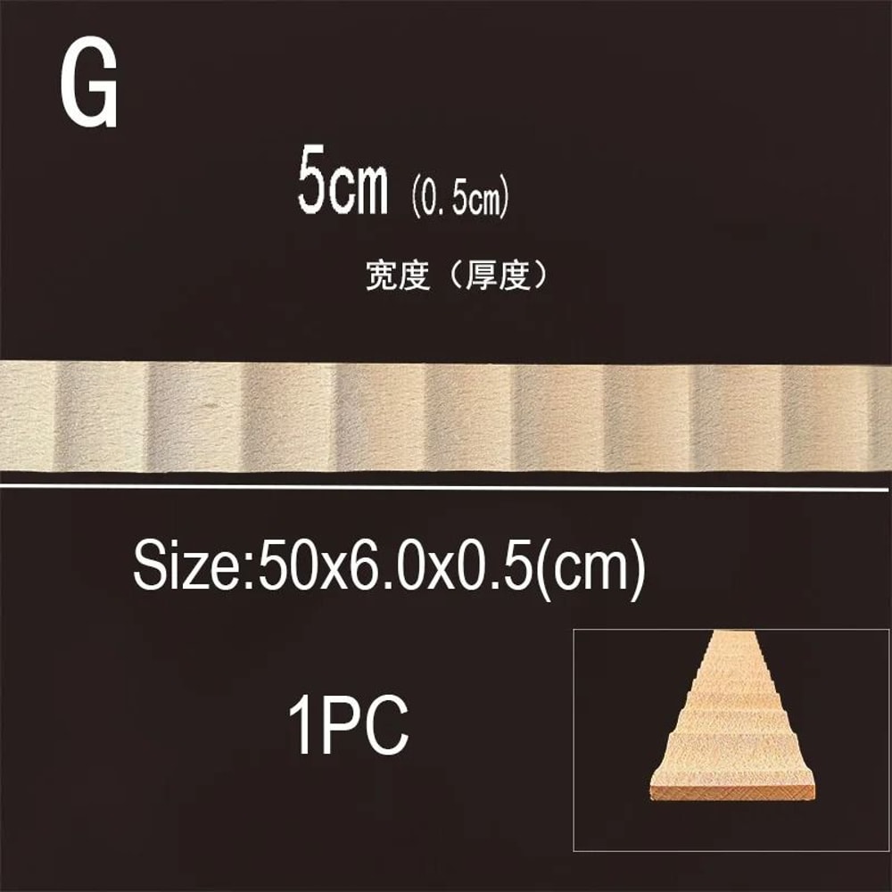 Vintage Wood Trim Molding Decorative Miniature Furniture Applique 9