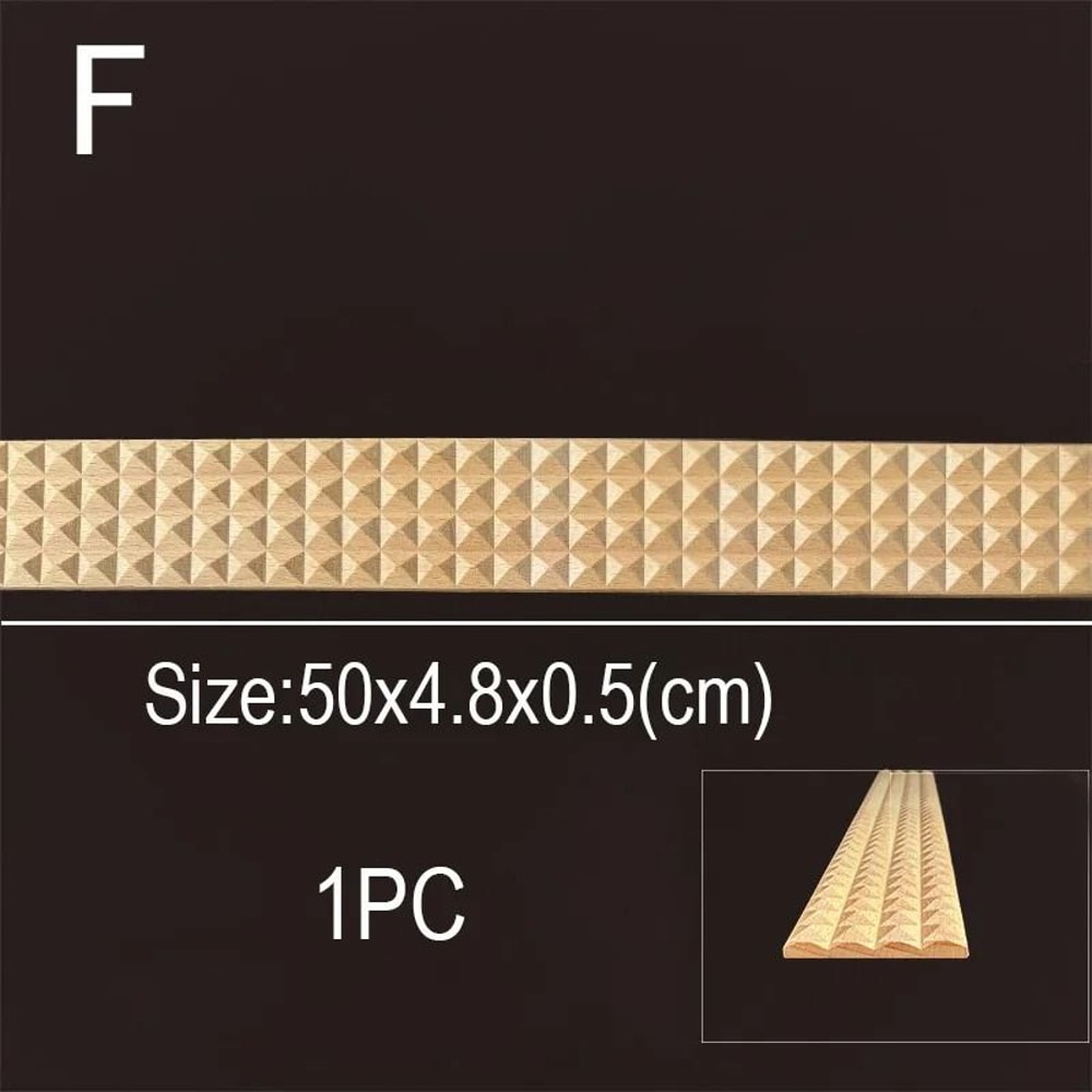 Vintage Wood Trim Molding Decorative Miniature Furniture Applique 13