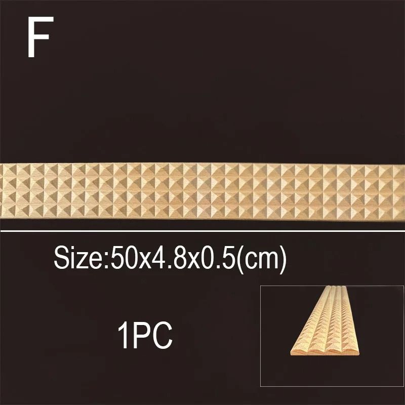 Vintage Wood Trim Molding Decorative Miniature Furniture Applique 13