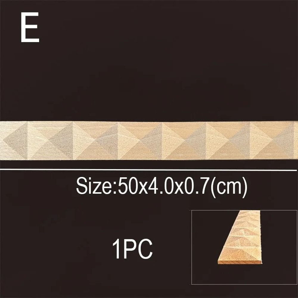 Vintage Wood Trim Molding Decorative Miniature Furniture Applique 16