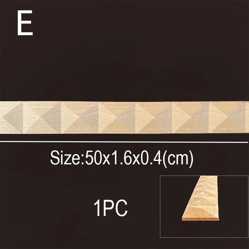 Vintage Wood Trim Molding Decorative Miniature Furniture Applique 20