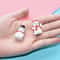 Mini Snowman Figurines Set Christmas Resin Garden Decor Accessories 4