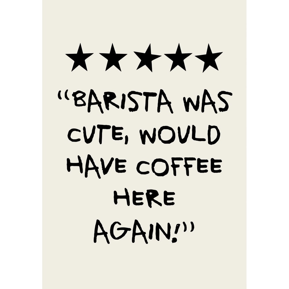 Minimalist Coffee Line Art Canvas Print Modern Cafe Wall Decor 8