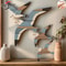 Wooden Seagull Wall Decor Coastal Nautical Home Decoration Set 0