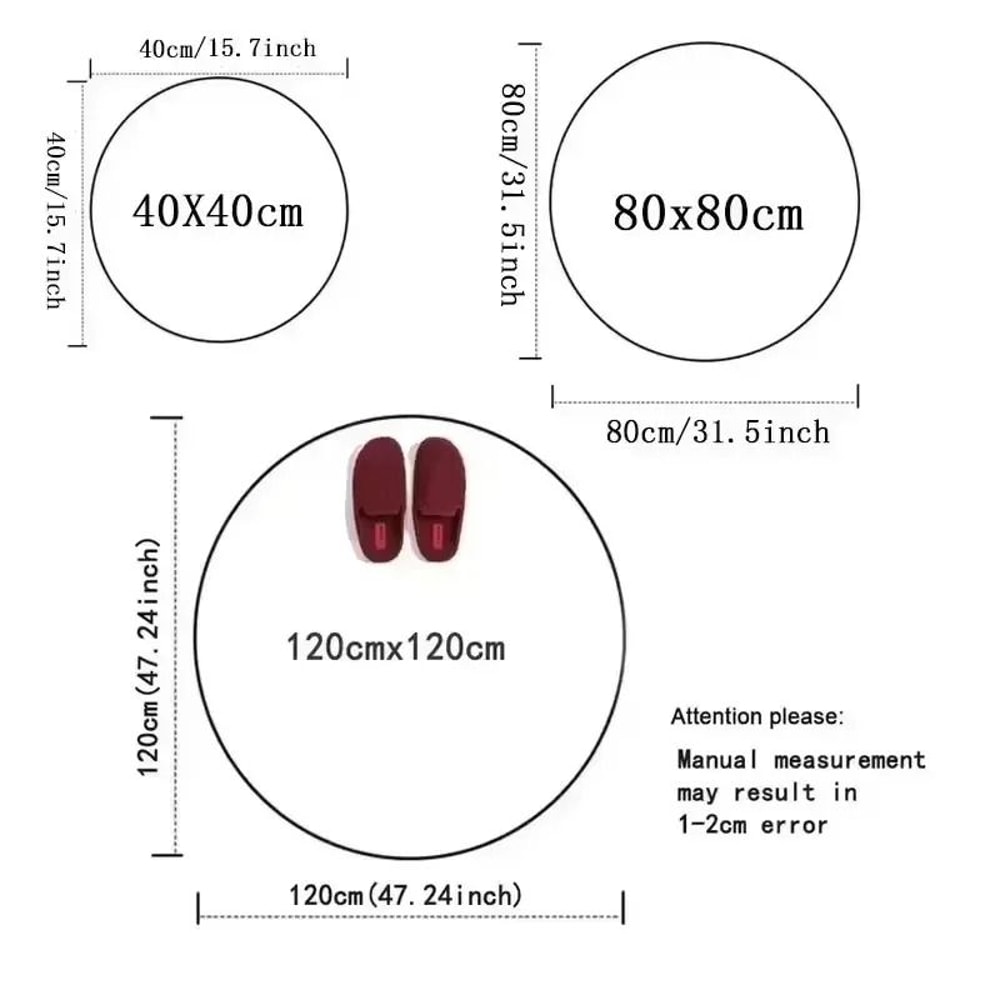 Metal Gear Style Round Gaming Room Rug Cartoon Floor Mat 7